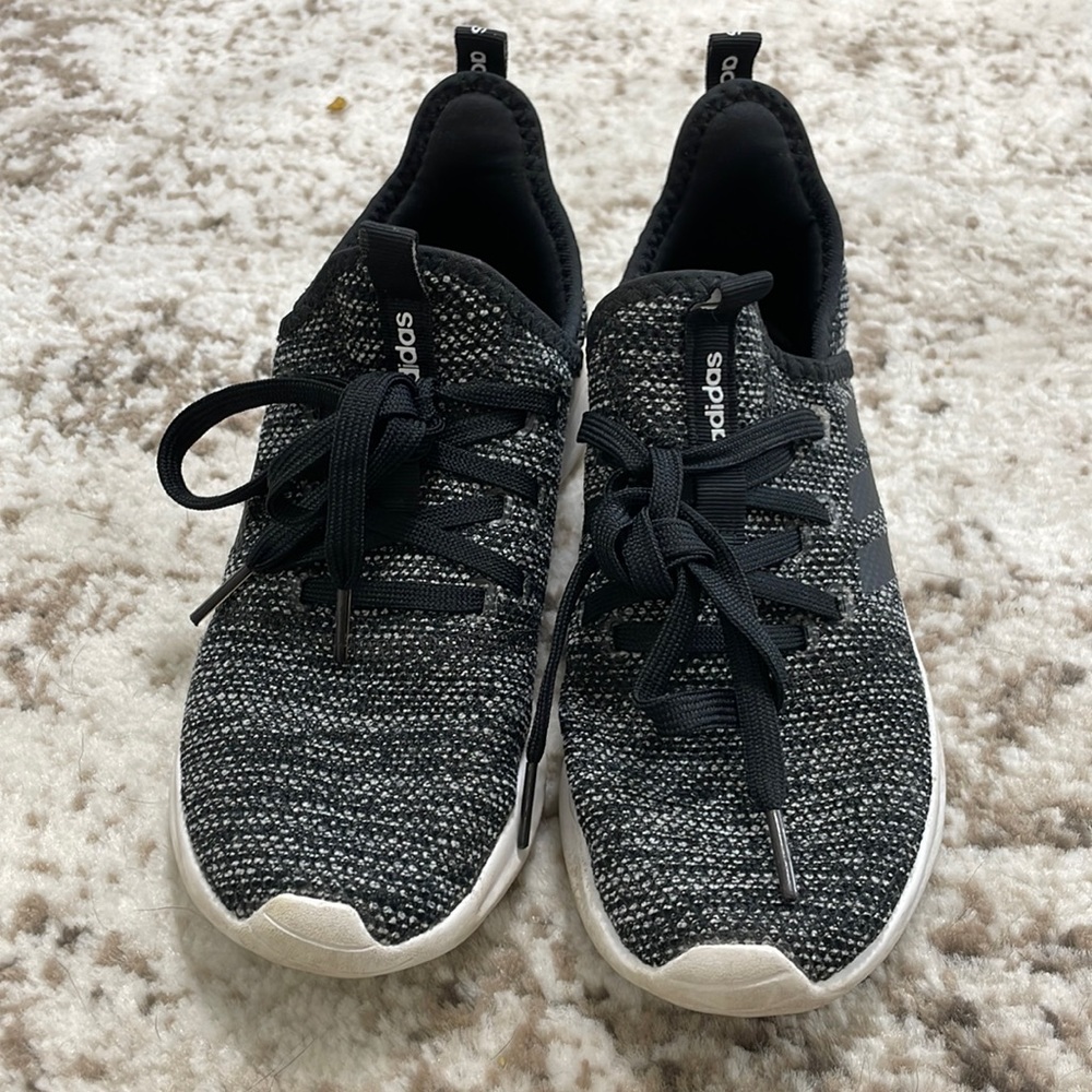 Womens Adidas Tennis Shoes, Black Gem